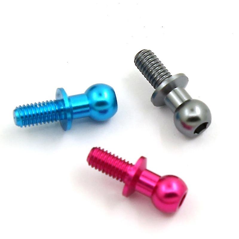 10pcs M3 Metal Hex Ball Head Screws For Tt01 Tt02 Sakura D5 1/10 Rc Drift Car Spare Parts Universal