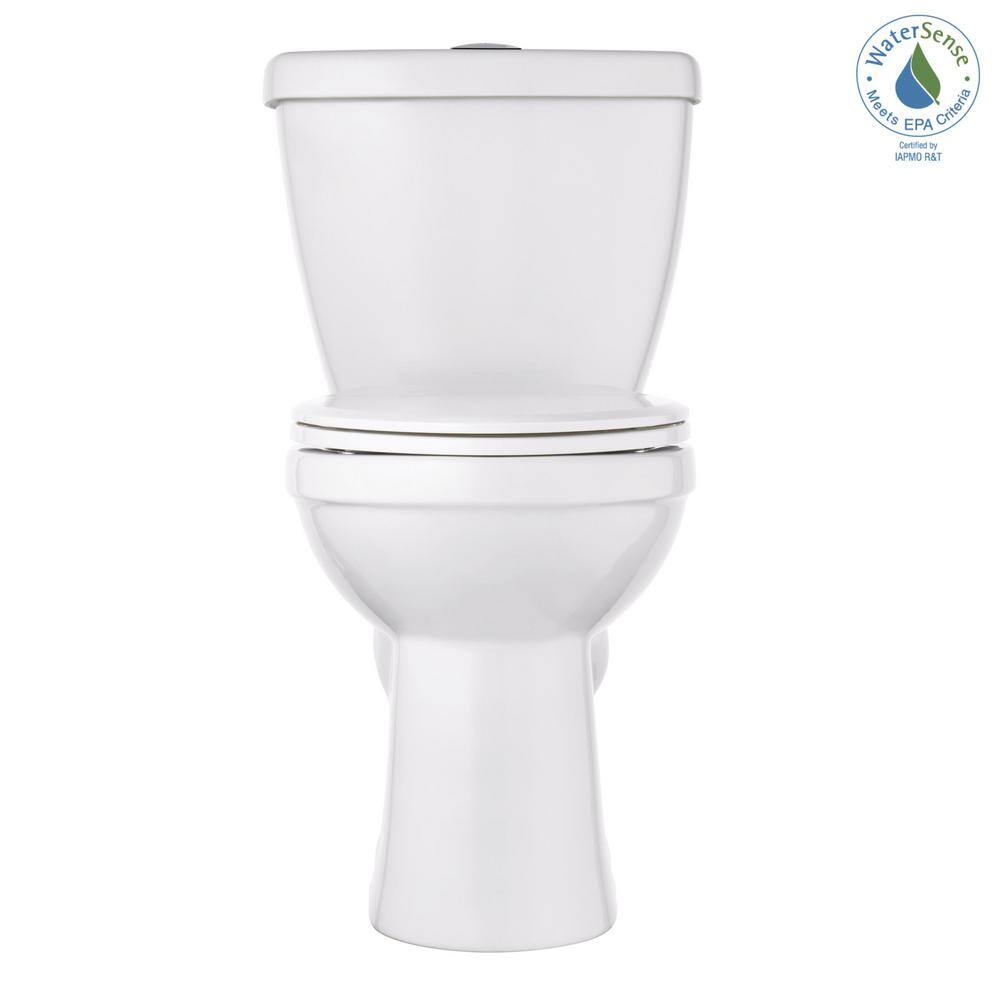 Delta Foundations 2-piece 1.1 GPF1.6 GPF Dual Flush Elongated Toilet in White Seat Included (3-Pack) SVS3-C43913D-WH