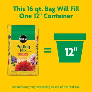 Miracle-Gro Potting Mix 16 qt. 2-Pack VB00009