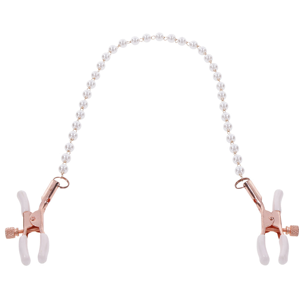 S&M Peaches 'n CreaMe Pearl Nipple Clamps