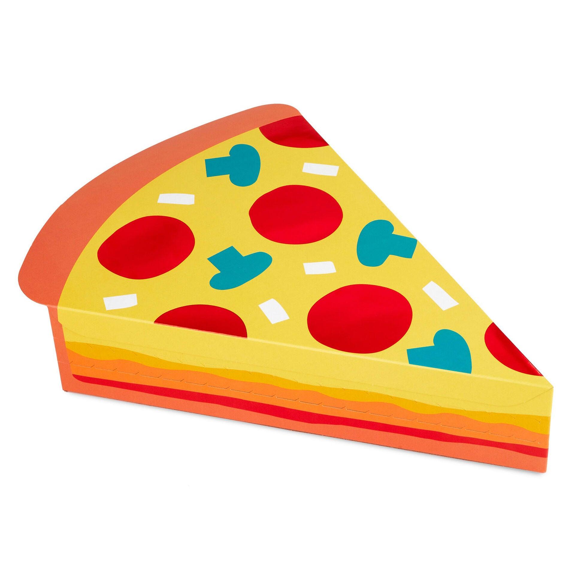 Hallmark  Pizza Slice Fun-Zip Gift Box