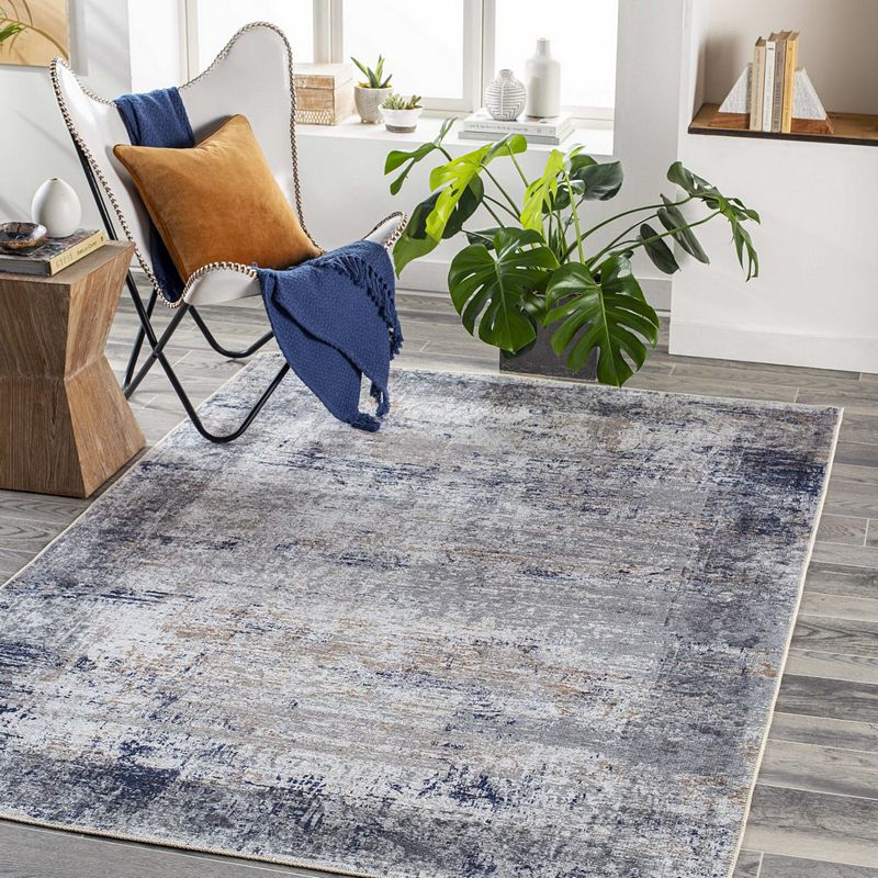 What Cheer Traditional Washable Area Rug