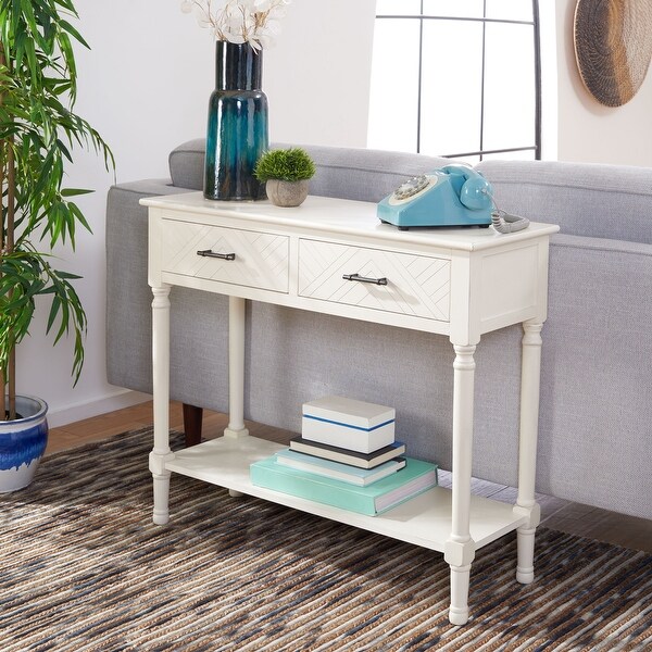 SAFAVIEH Peyton 2-Drawer Console Table - 35.5