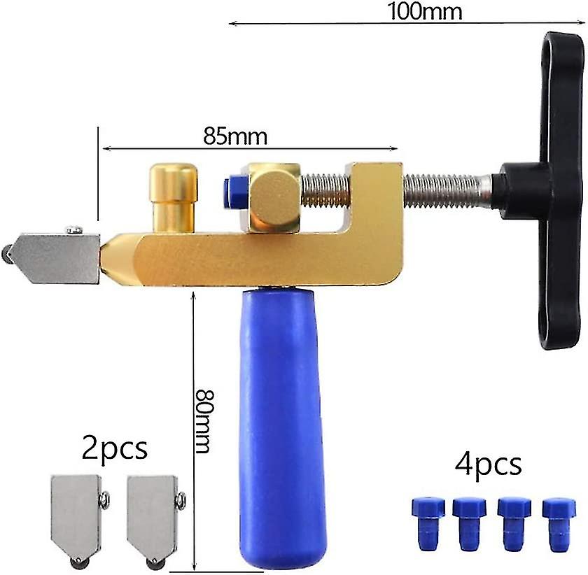 2-in-1 Professional Manual Tile Cutter Multifunctional Portable Ceramic Glass Tile Cutting Tool