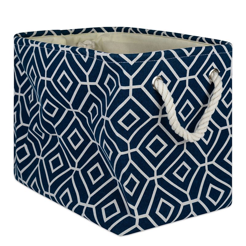 16 Geometric Style Rectangular Medium Bin