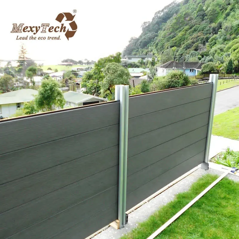 factory supply OEM ODM composite fence board   china wholesale wooden fence  WPC fence panel