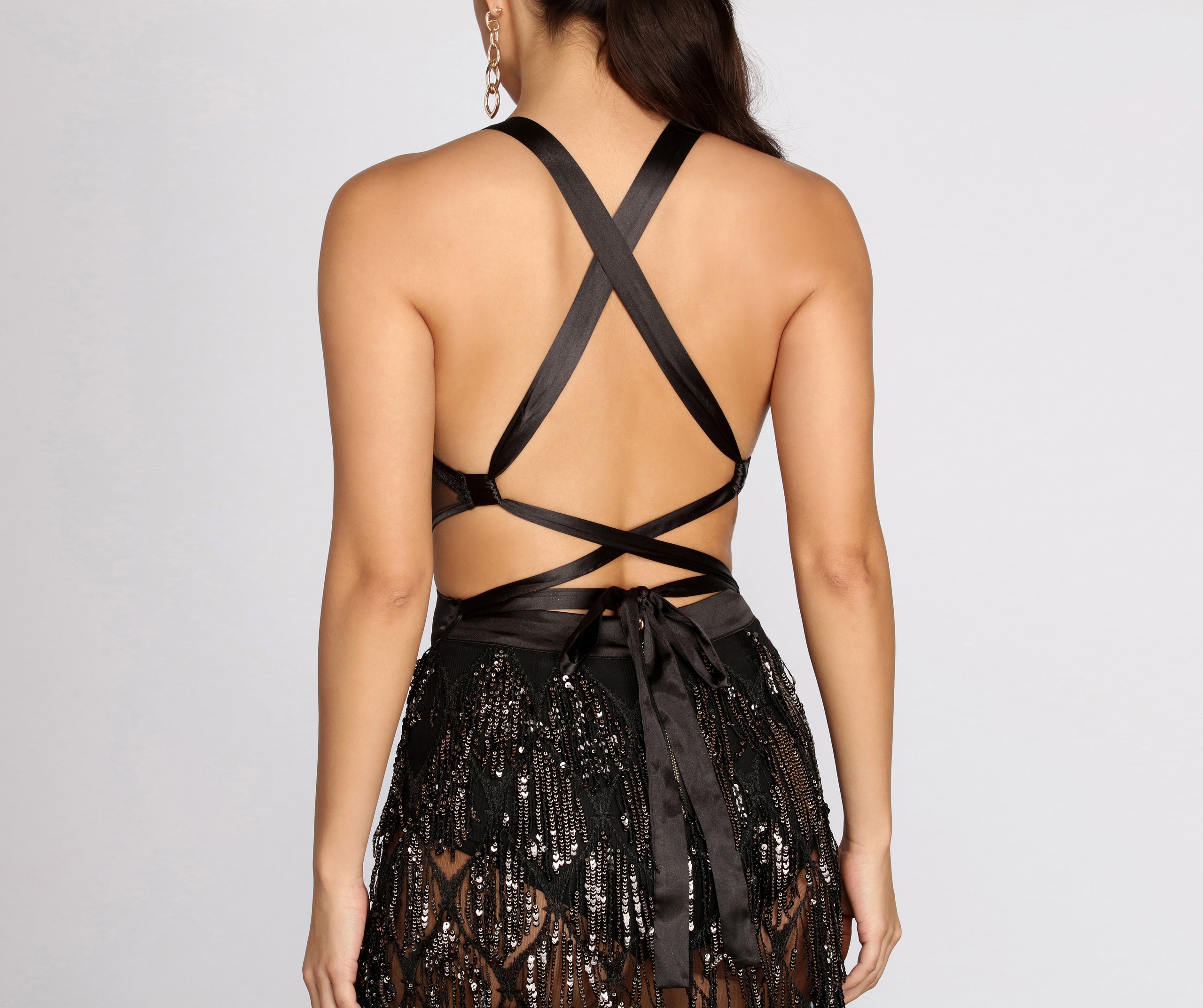 Let's Get Loud Fringe Dress