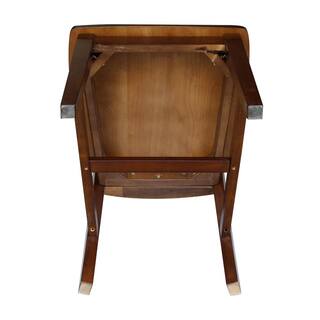 International Concepts Espresso Wood Dining Chair C581-10