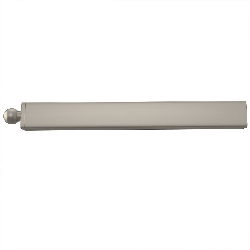 Rev-A-Shelf 14 Telescoping Closet Hanging Valet Rod Satin Nickel， CVLSL-14-SN-1