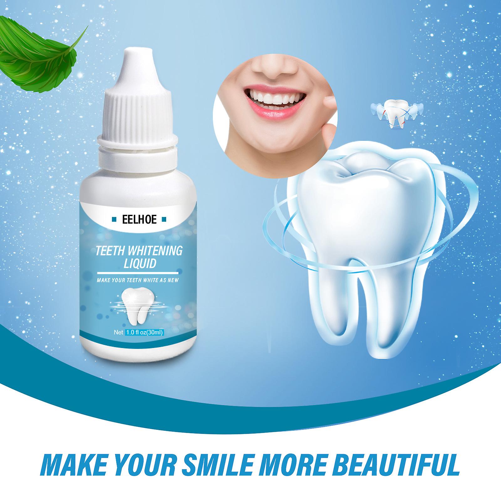 Dental Fluid: Teeth Black Tooth Smoke Fresh Breath Whitening Brightening Mouth Cleaning Tartar Yellow Stains