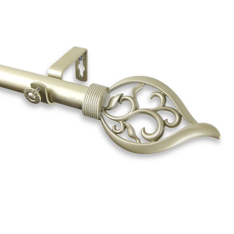 Rod Desyne Flora Adjustable Curtain Rod