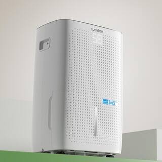 waykar 150-Pint Energy Star Dehumidifier with Tank Ideal for Basements Industrial Spaces and Workplaces Up to 7000 sq. ft. HDCX-JD026C150