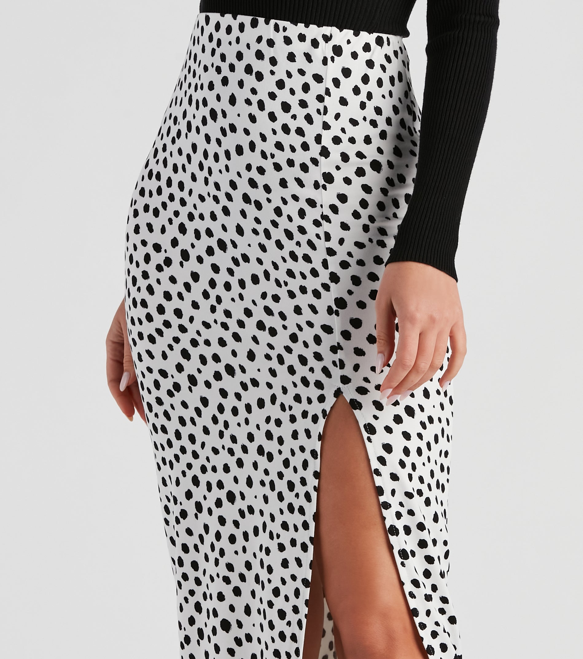 Fiercely Chic Leopard Midi Skirt