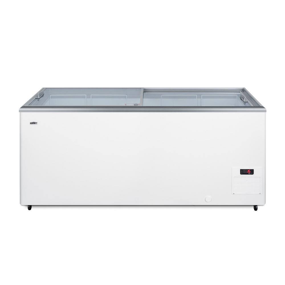 Summit Appliance 16.6 cu. ft. Manual Defrost Commercial Chest Freezer in White NOVA53W