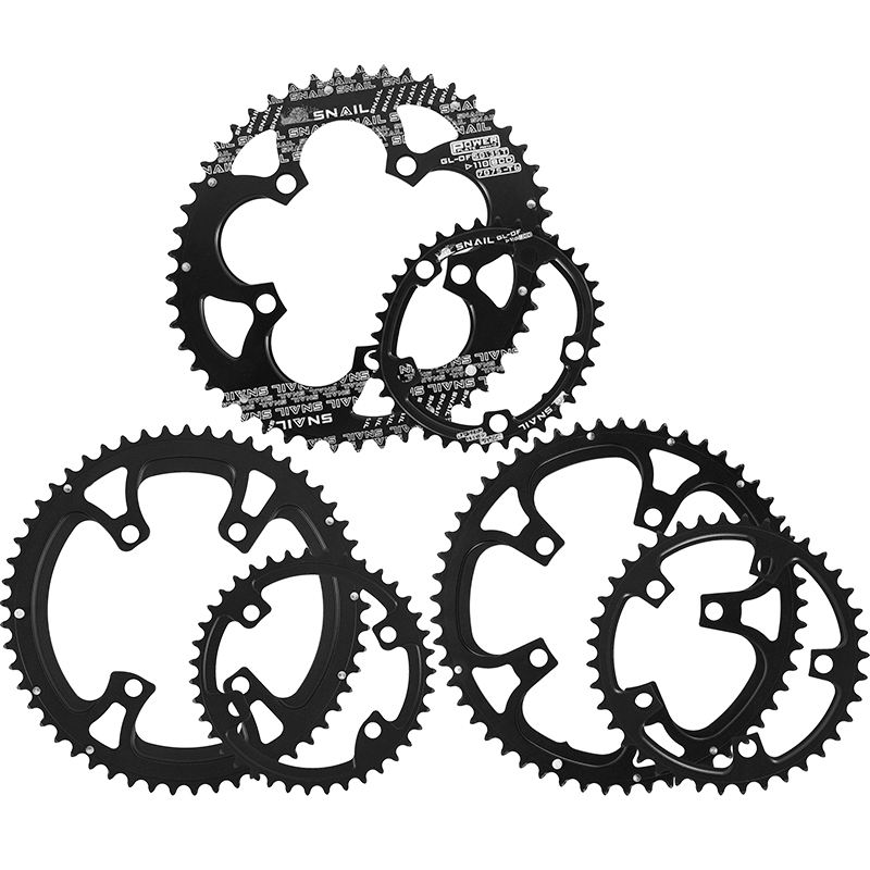 SNAIL Road Bike Chainrings 110BCD Chainwheel 50 34T 52 36T 53 39T Bicycle 11 Speed Chain rings Crankset Chain Wheels