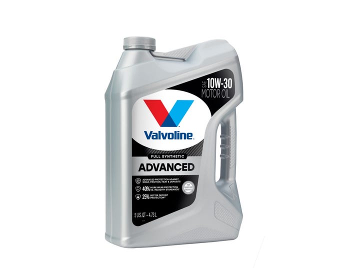 Valvoline Advanced Full Synthetic 10W-30 Motor Oil， 5 Quarts - 881165