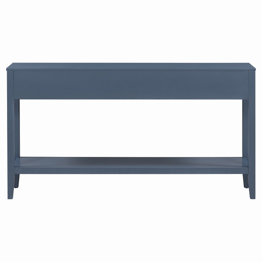 3 Drawer Console Table with 1 Shelf  Entrance Table