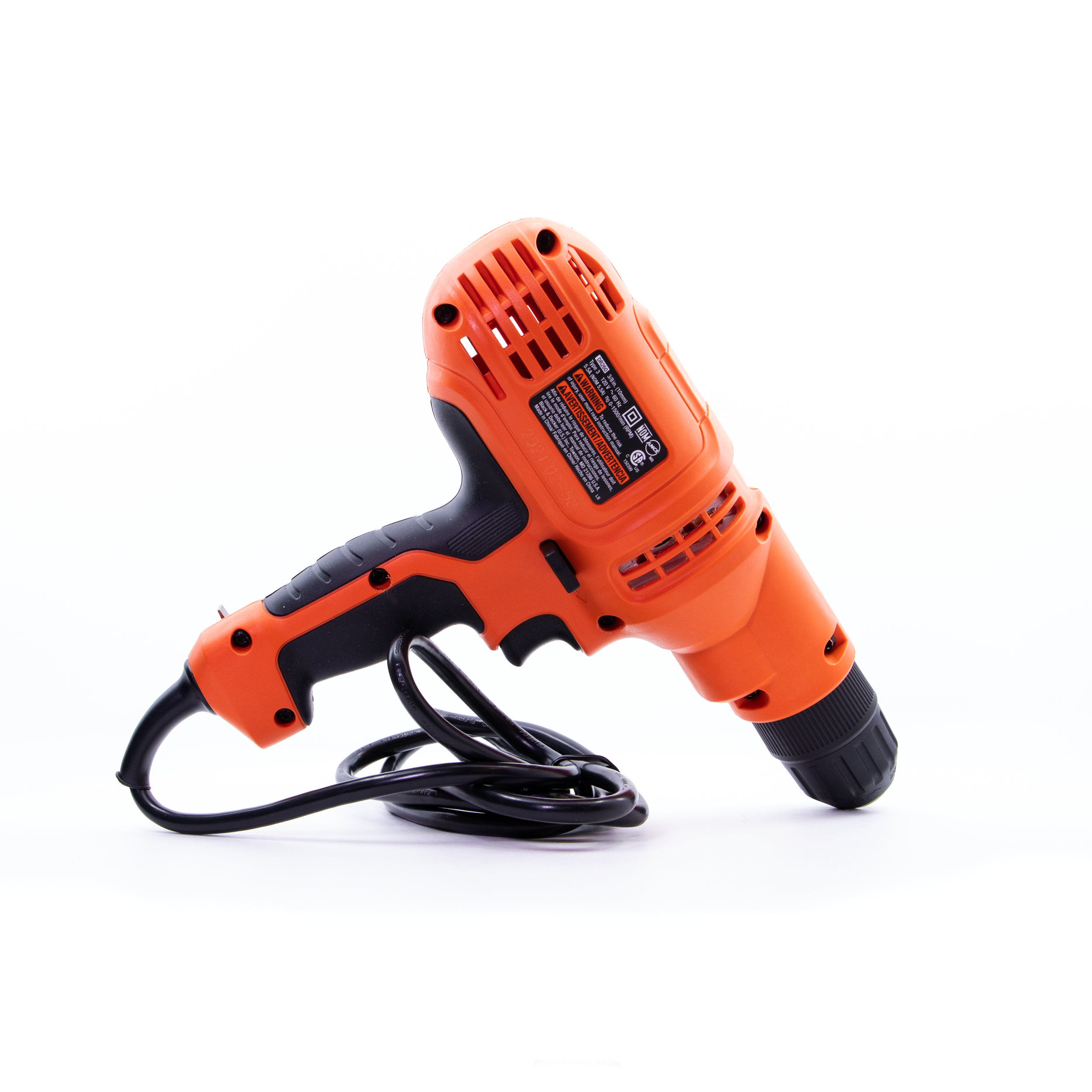 Corded Drill, 5.5-Amp, 3/8-Inch