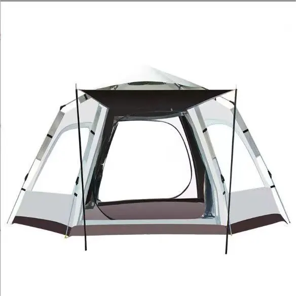 picnic auto canvas sale custom  automatic family outdoor big waterproof pop up camping tent