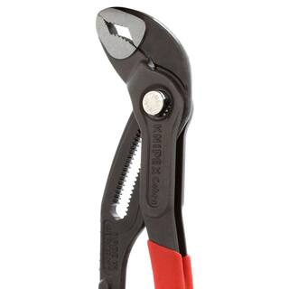 KNIPEX Heavy Duty Forged Steel 10 in. Cobra Pliers with 61 HRC Teeth 87 01 250