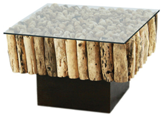 Safari End Table   Rustic   Side Tables And End Tables   by Bellini Modern Living  Houzz