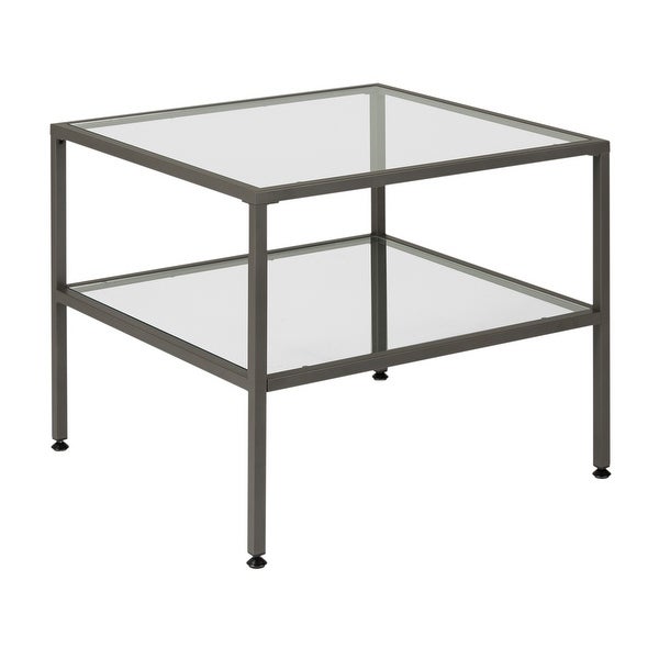 Carbon Loft Heimlich Square End Table