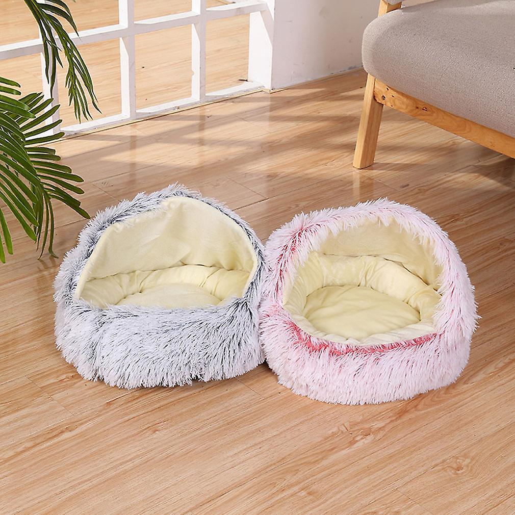 Dog Beds Small Medium Dogs，plush Dog Crate Bed Sleeping andease Anxiety，washable Dog Mats Anti- Slip Bottom Dogs Cats