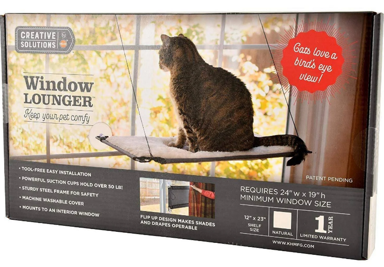 KandH Creative Solutions Cat Window Lounger