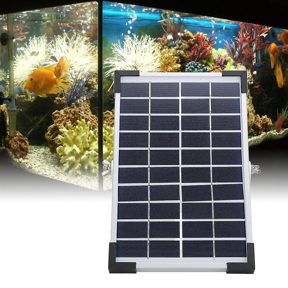 Solar Powered Oxygenator Fish Tank Aquarium Pond Water Oxygen Pump Air Pump Bsv ap006