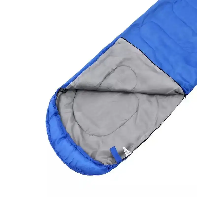 Outdoor Emergency Envelope Keep Warm Adult Hooded Lightweight Sleeping Bag For Camping Travel