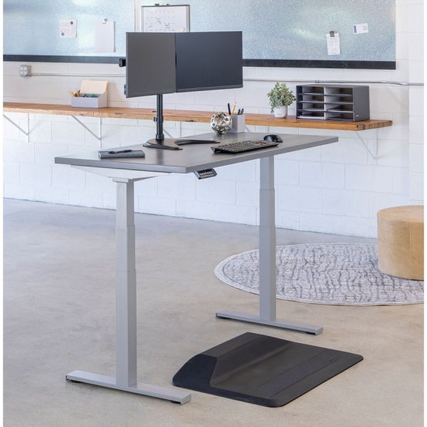 Fellowes Cambio Height Adjustable Desk - Gray Ash (60IN x 30IN)