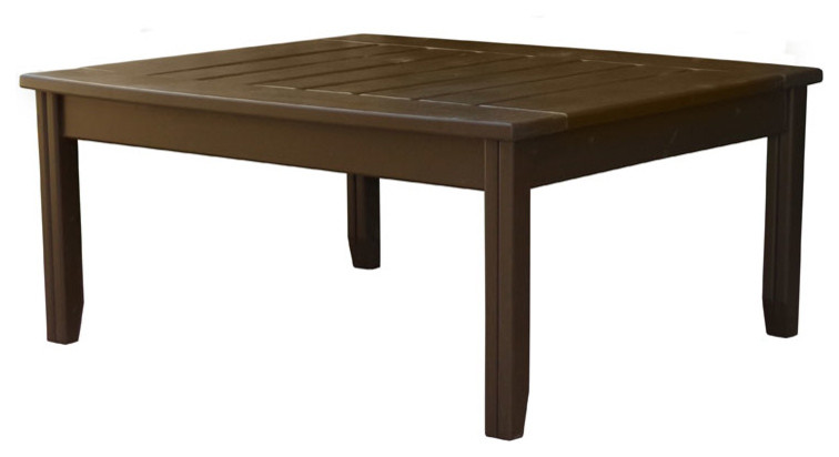 Cypress Conversation Table   Transitional   Outdoor Coffee Tables   by Hershy Way  Houzz