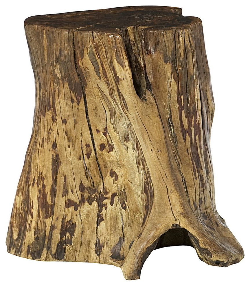 Hammary Hidden Treasures Tree Trunk Accent Table 090 773   Rustic   Side Tables And End Tables   by Emma Mason  Houzz