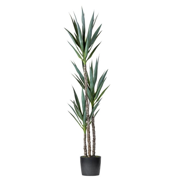 Vickerman Artificial Green Yucca Tree