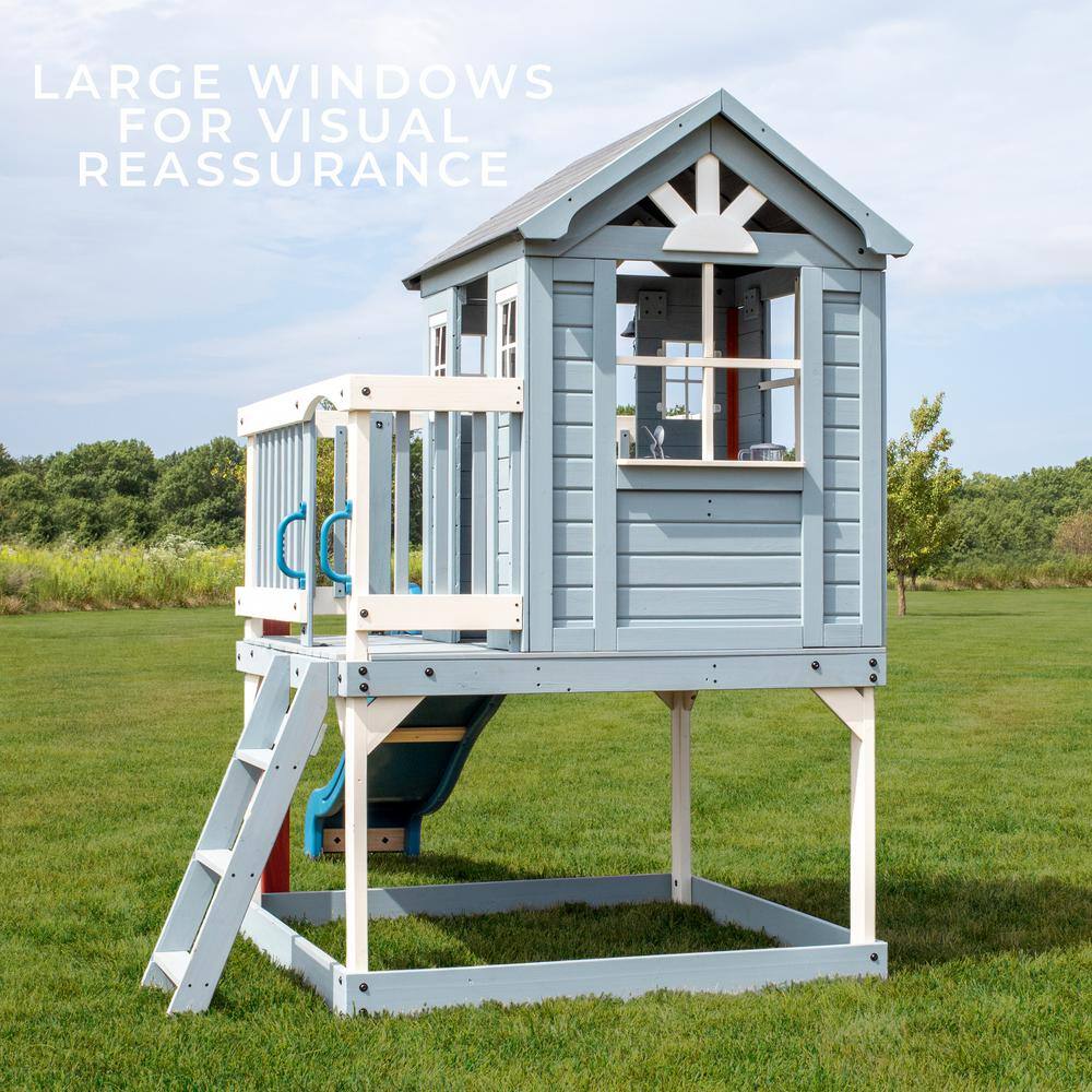 Backyard Discovery Beacon Heights Elevated Playhouse 2102323COM