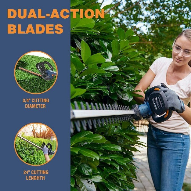 Blue Ridge Br8260u 40v Lithium Max Cordless 24 Hedge Trimmer