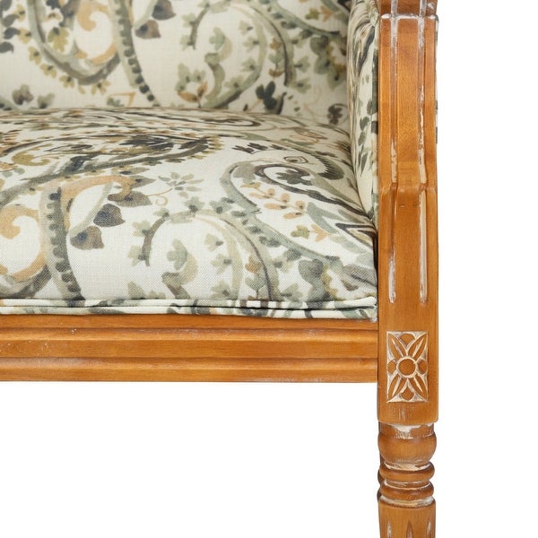 Homy Casa Upholstered Arm Accent Chair