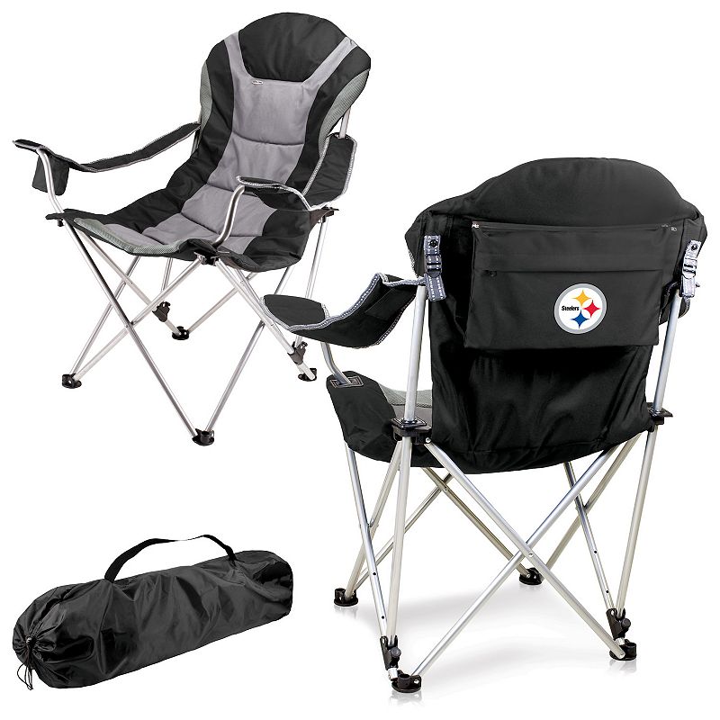 NFL Pittsburgh Steelers Reclining Camping Chair