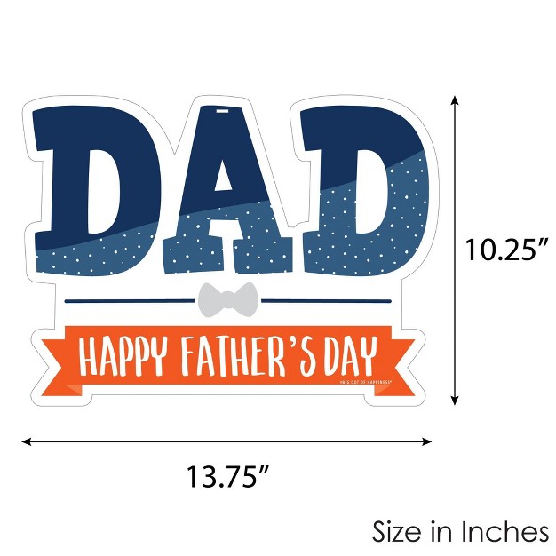 Big Dot Of Happiness Happy Father x27 s Day Hanging Porch We Love Dad Party Outdoor Decorations Front Door Decor 1 Piece Sign