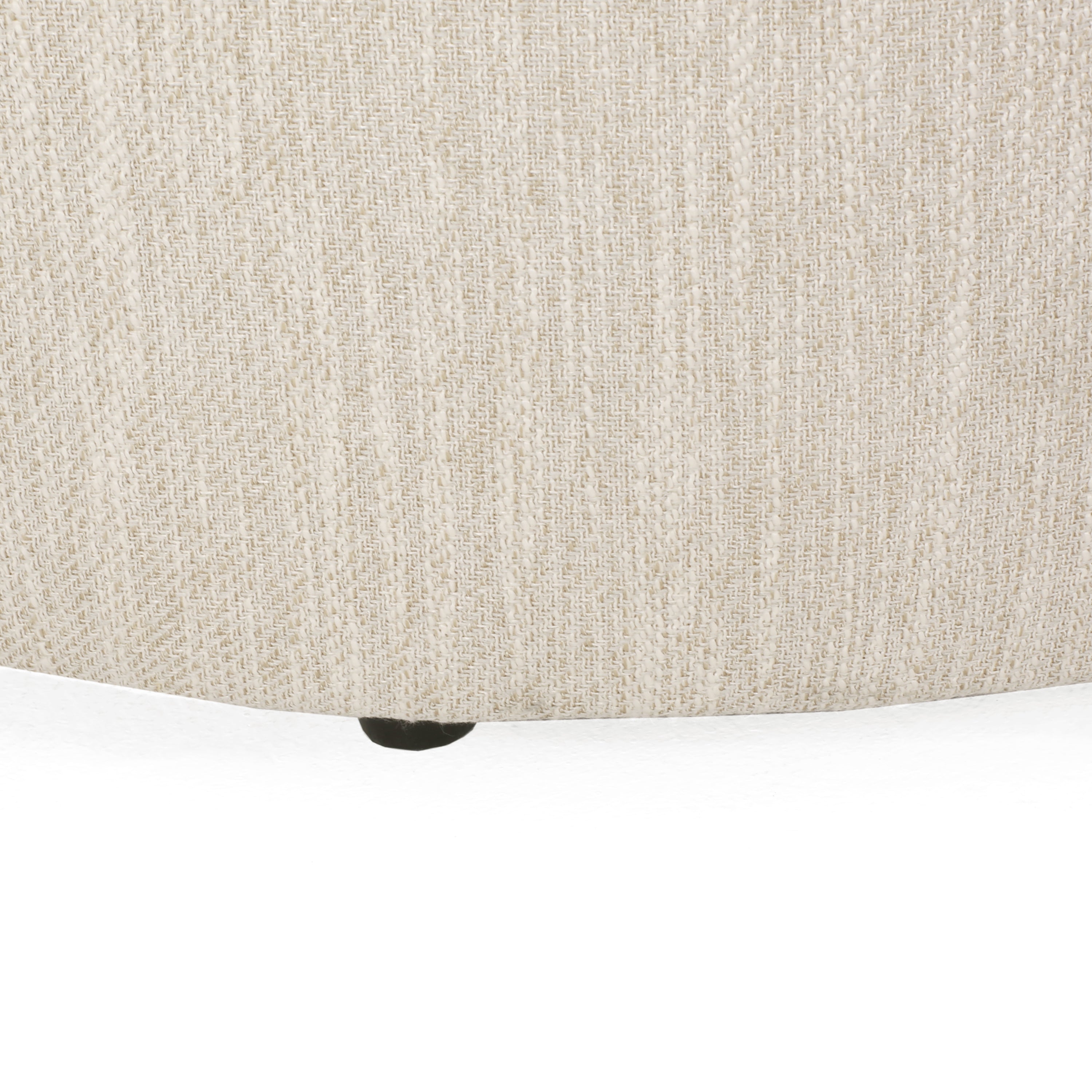 Bergeson Fabric Upholstered Round Ottoman