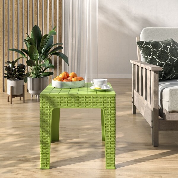 Trillia Resin Outdoor End Table