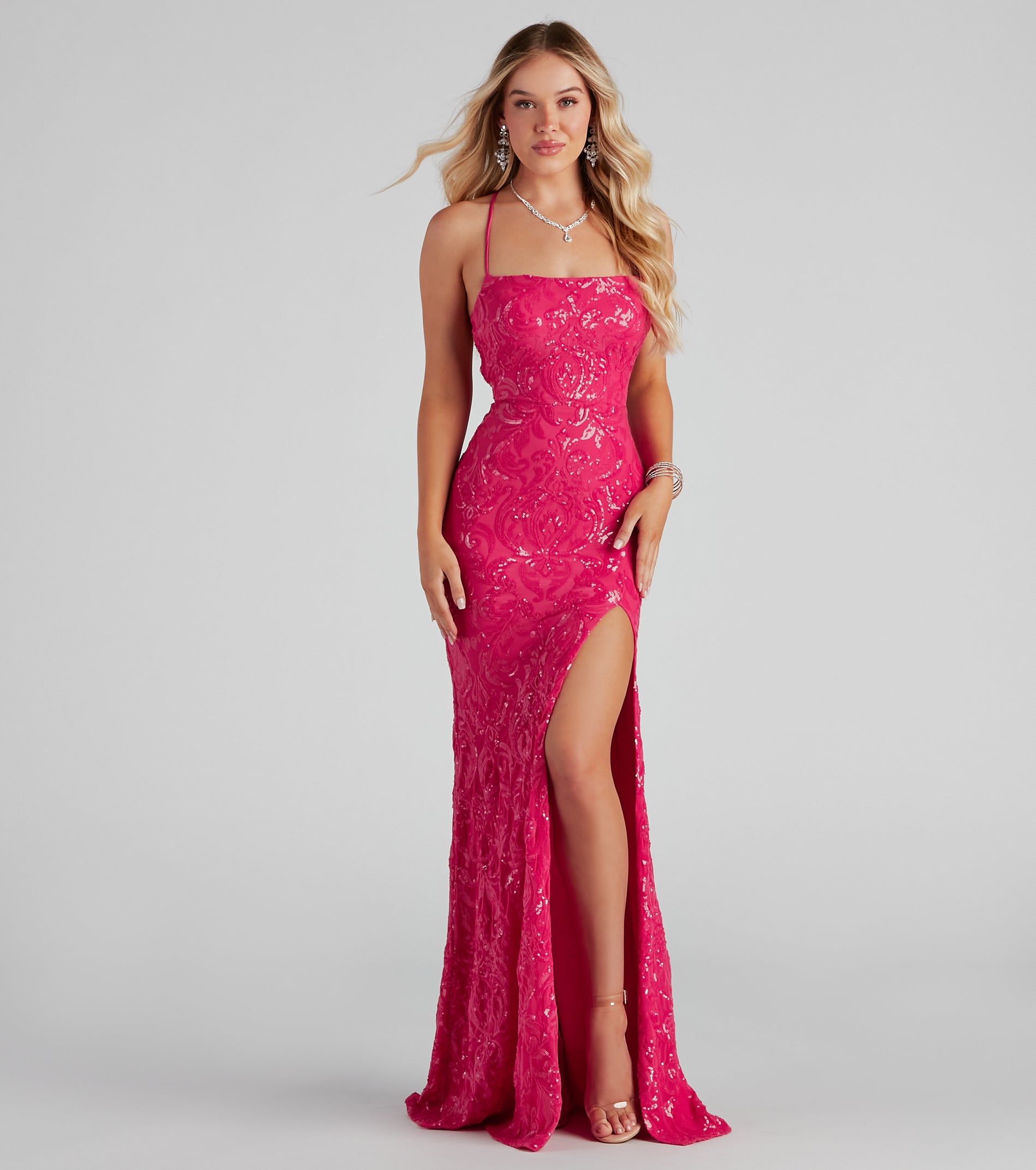 Rowena Sequin Mermaid Dress