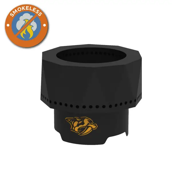 Blue Sky Nashville Predators Ridge Smokeless Fire Pit