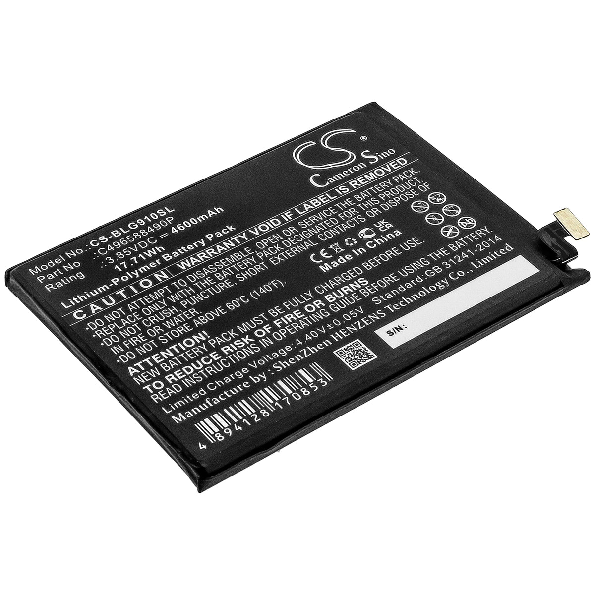 BLU G0530WW G91 Pro Replacement Battery BatteryClerkcom Mobile Phone