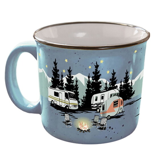 Camp Casual CC 004B Ceramic Mug   Starry Night