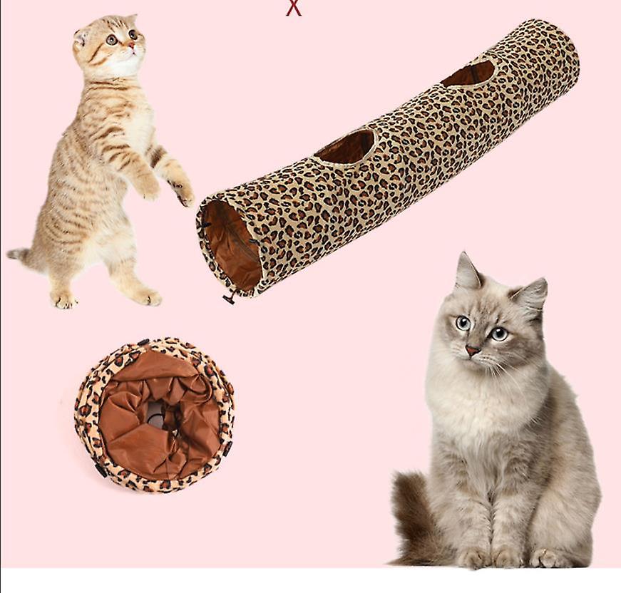 Cat Tunnel Leopard Pattern 120cm