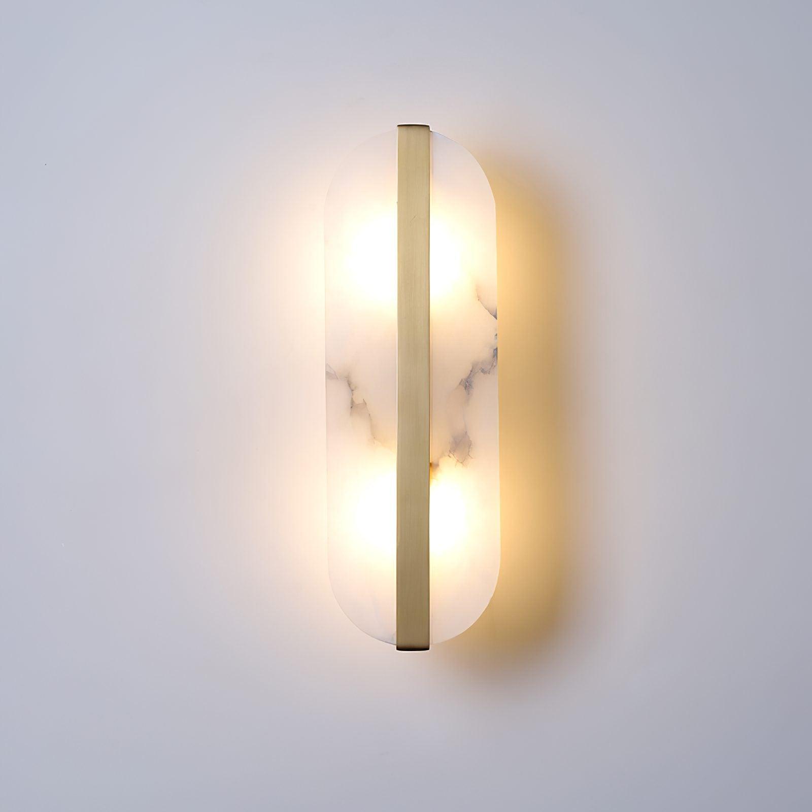 Stone Wall Alabaster LED Sconce