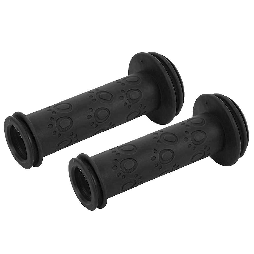 Children's Kids Bike Scooter Handle Bar Anti Slip Grips Bicycle Handlebar Grips(black)