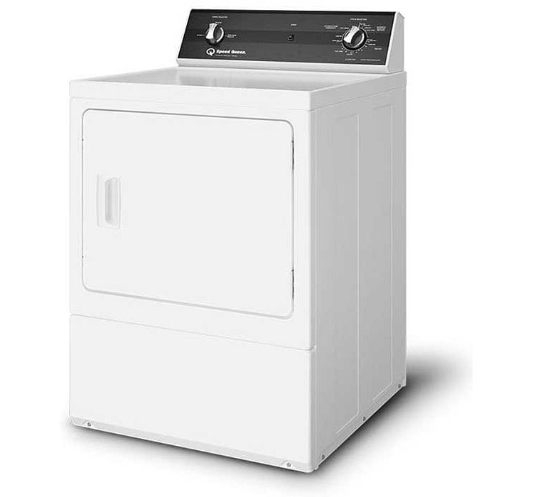 Speed Queen ADA 7 Cu. Ft. White Sanitizing Electric Dryer