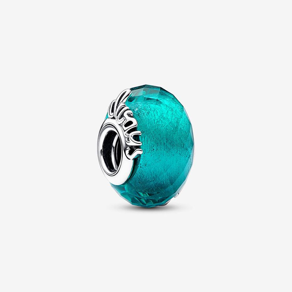 PANDORA  Faceted Murano Glass Friendship Charm